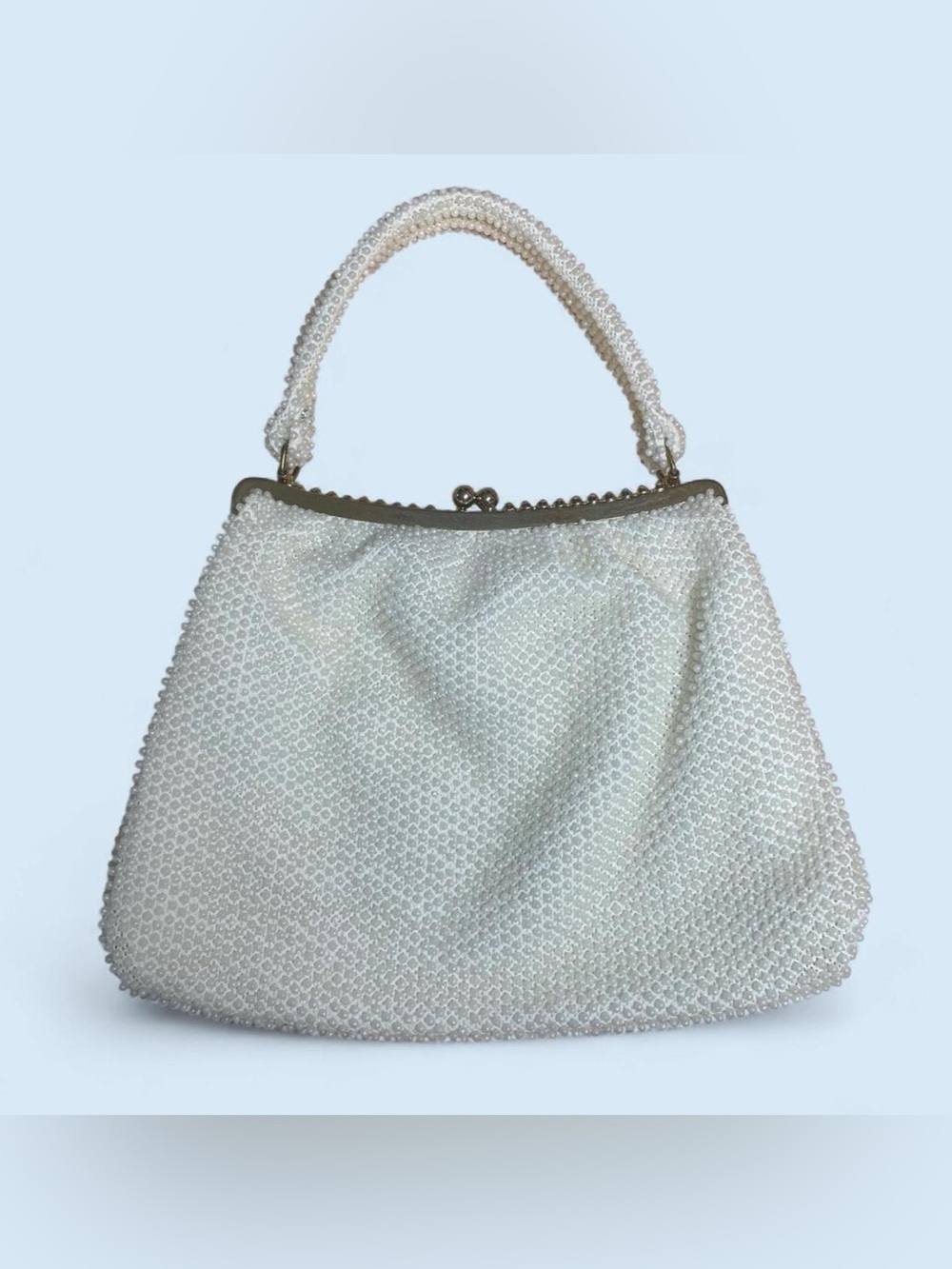 Vintage 1950s Beaded Handbag